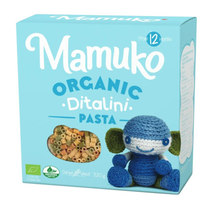 MAMUKO DITALINI Ekologiški makaronai 320g