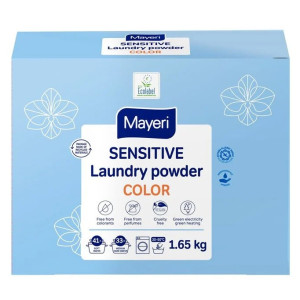 MAYERI Sensitive Skalbimo milteliai spalvotiems skalbiniams 1.65kg